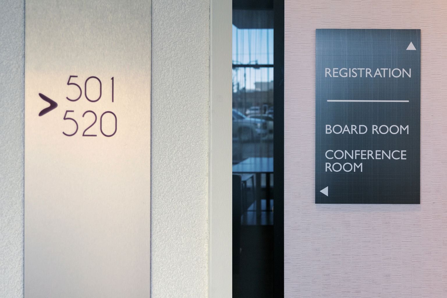 Hotel Board Room Signage Work